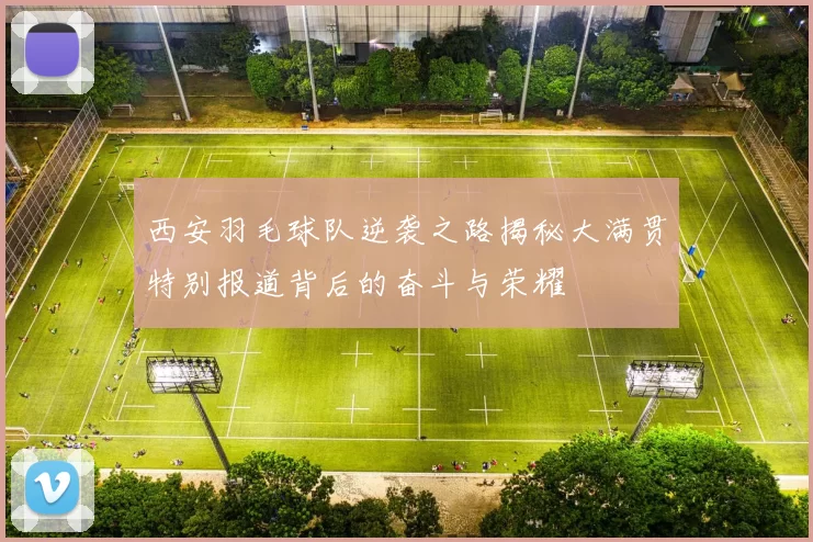 西安羽毛球队逆袭之路揭秘大满贯特别报道背后的奋斗与荣耀